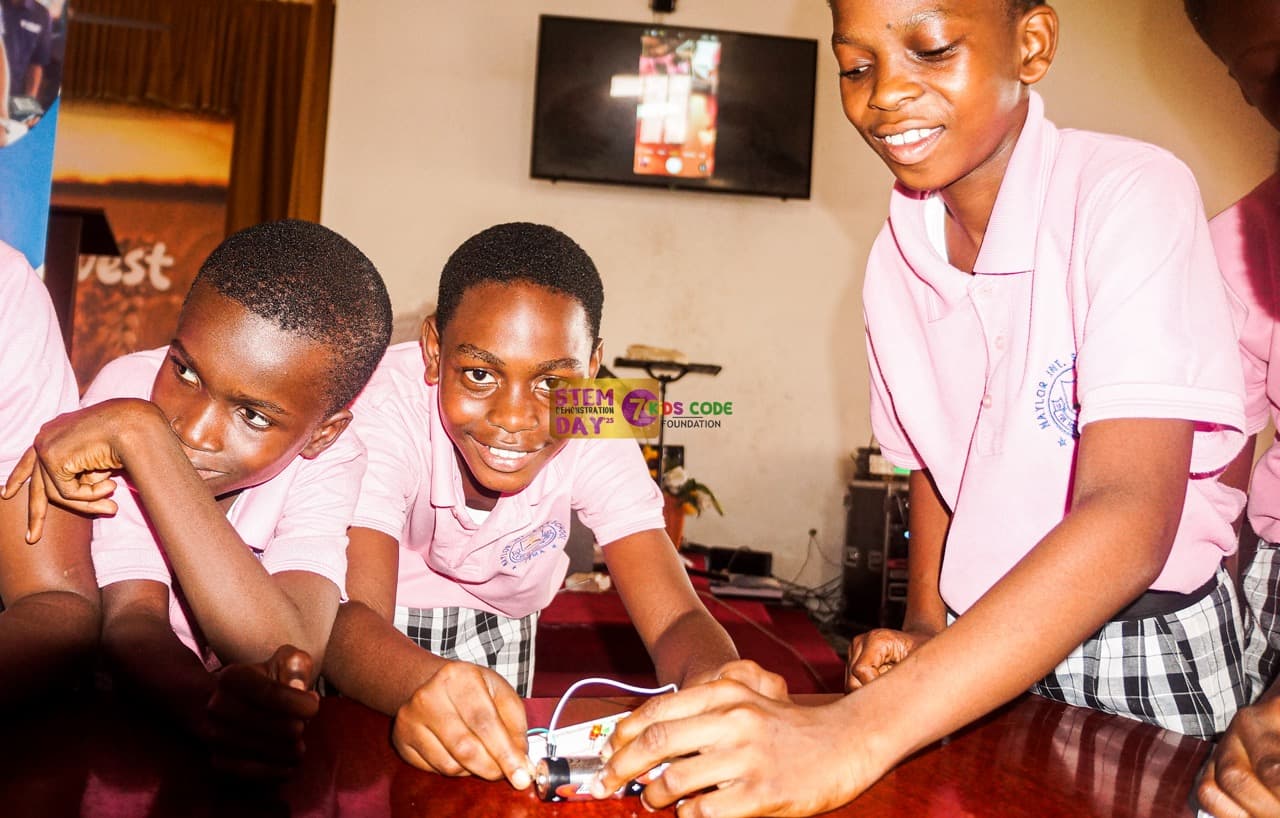 Excited students Naylor